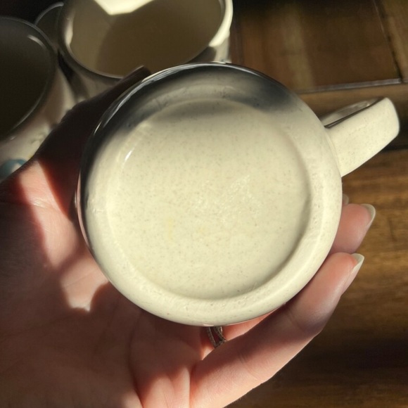 Vintage Set of 4 Mugs- Cottagecore Geese and Apples - Picture 8 of 8